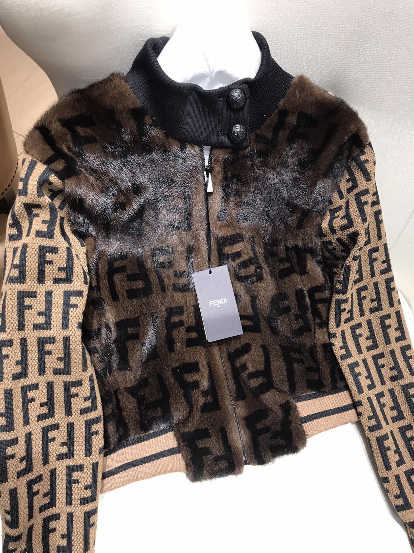 Fendi Mink Coat Jacket