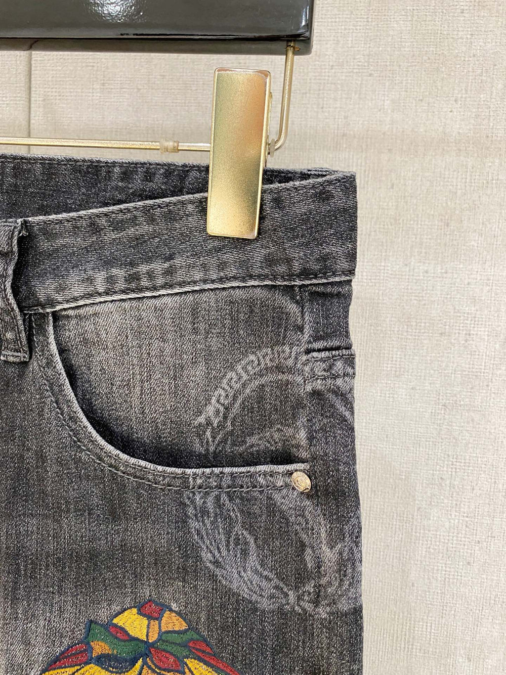 Versace Denim Shorts