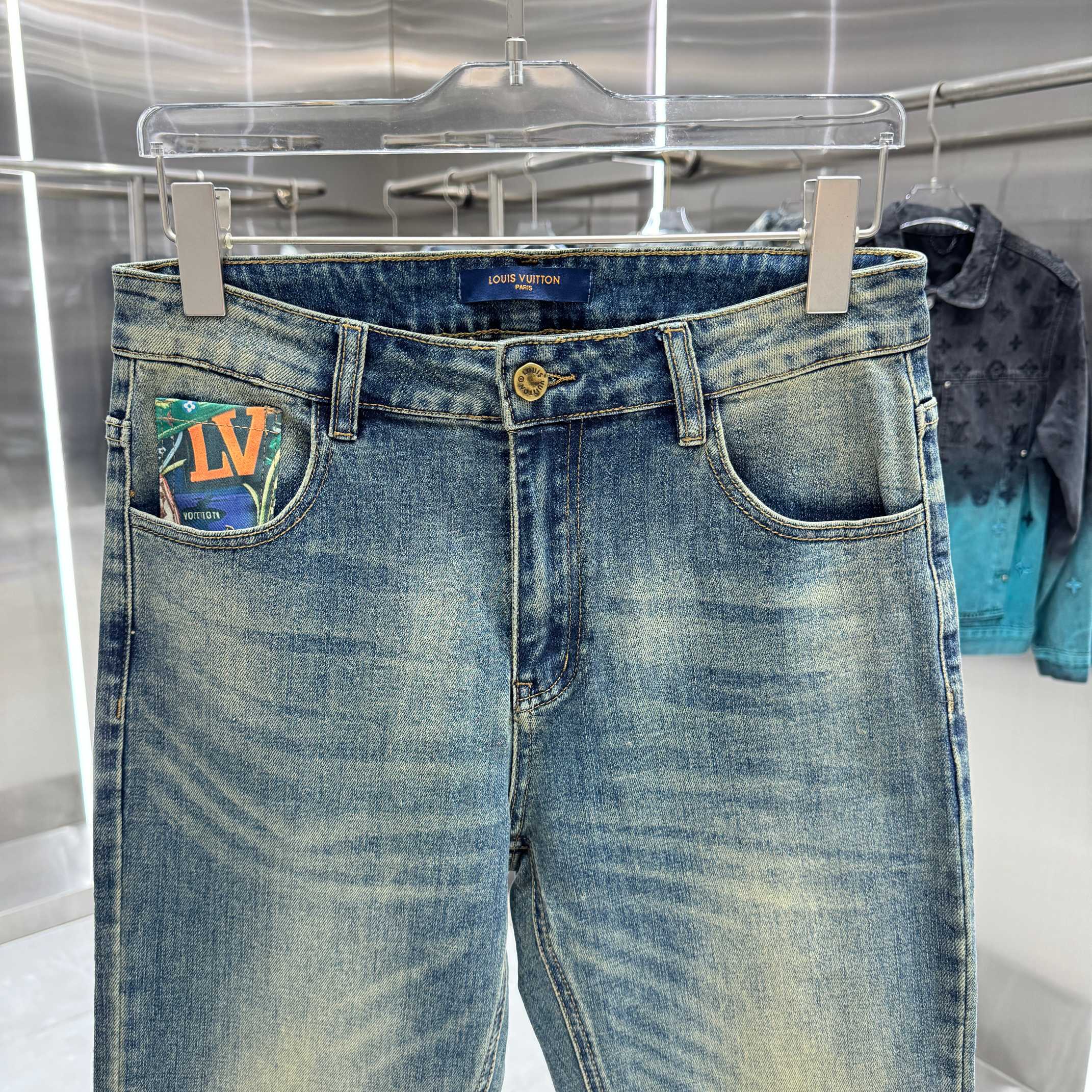 LV Straight-Leg Jeans