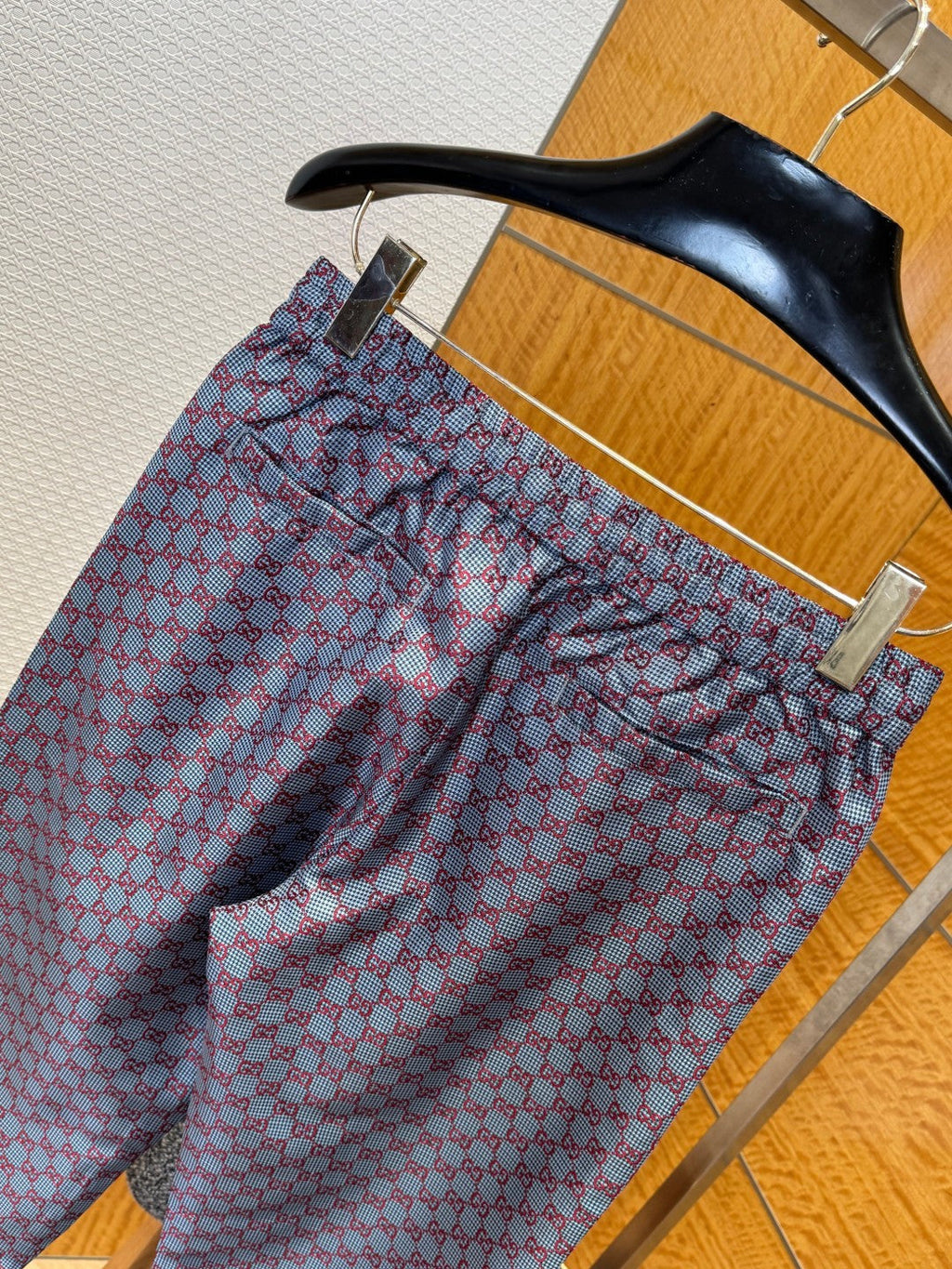 Gucci All-over Print Jacket and Straight Leg Suit