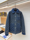 LV Embroidered Denim Jacket