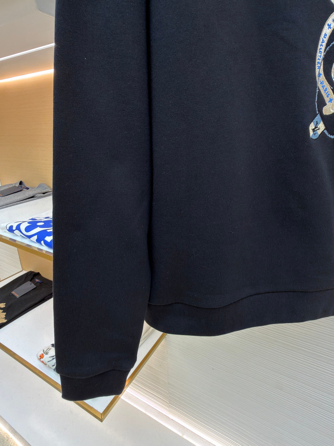 LV Embroidered Sweatshirt