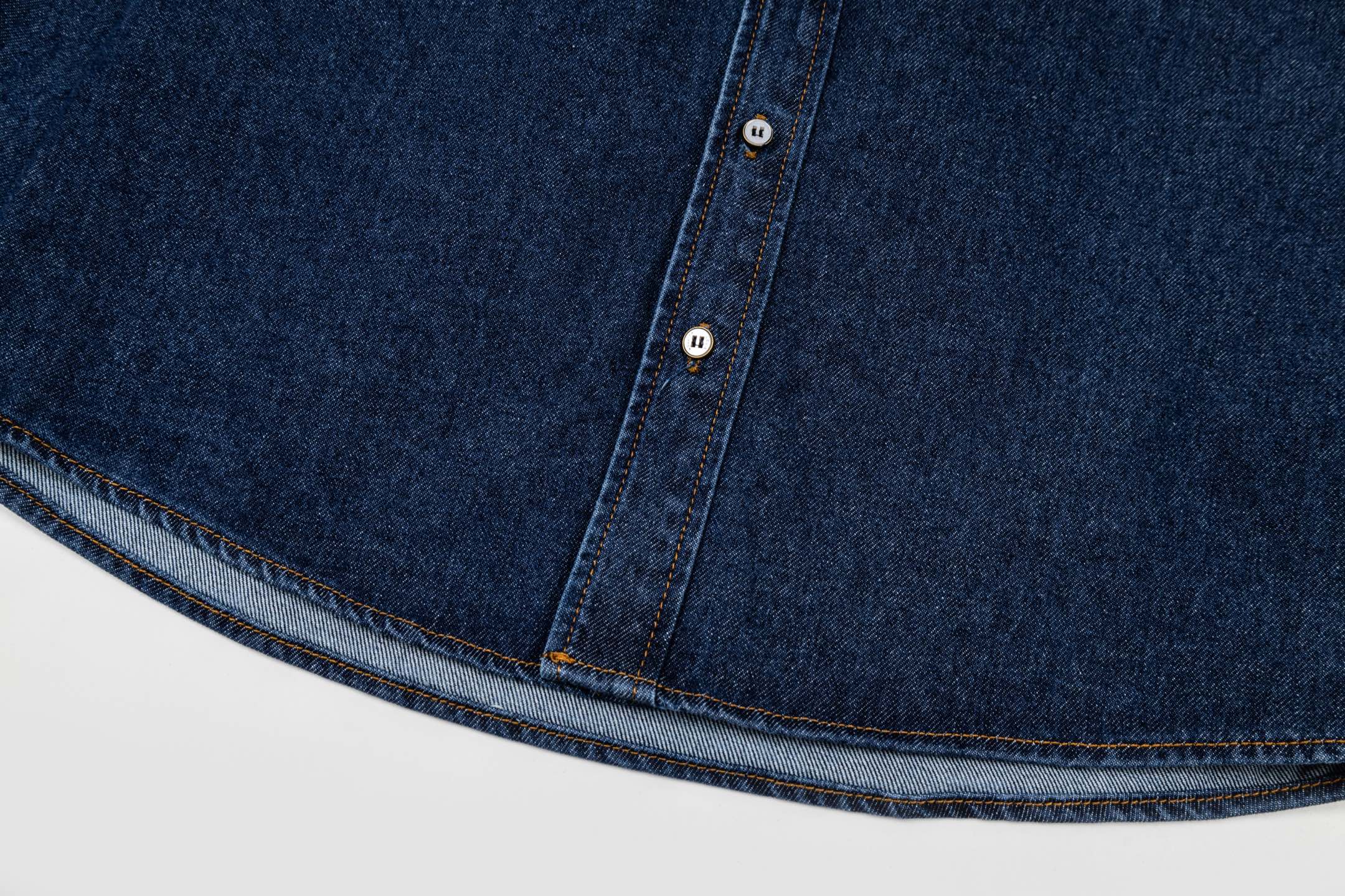 LV Denim Long Sleeve Shirt