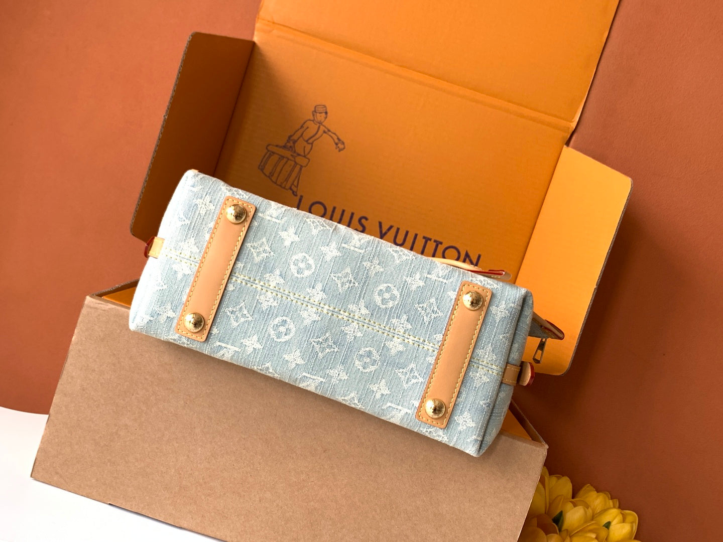 LV denim Handbag