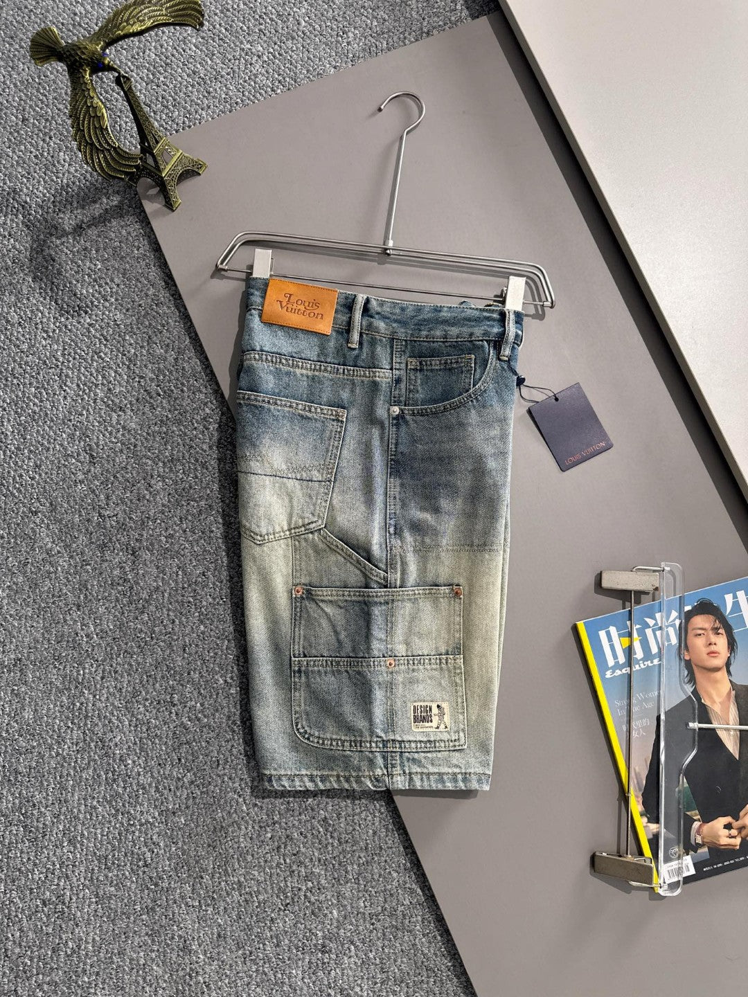 LV Denim Shorts