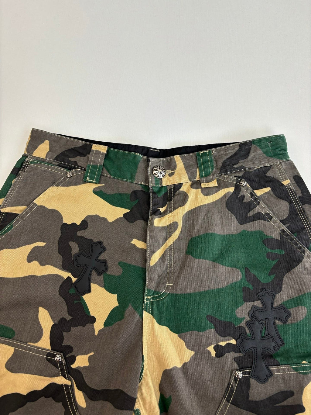 Chrome Heart Camo Shorts