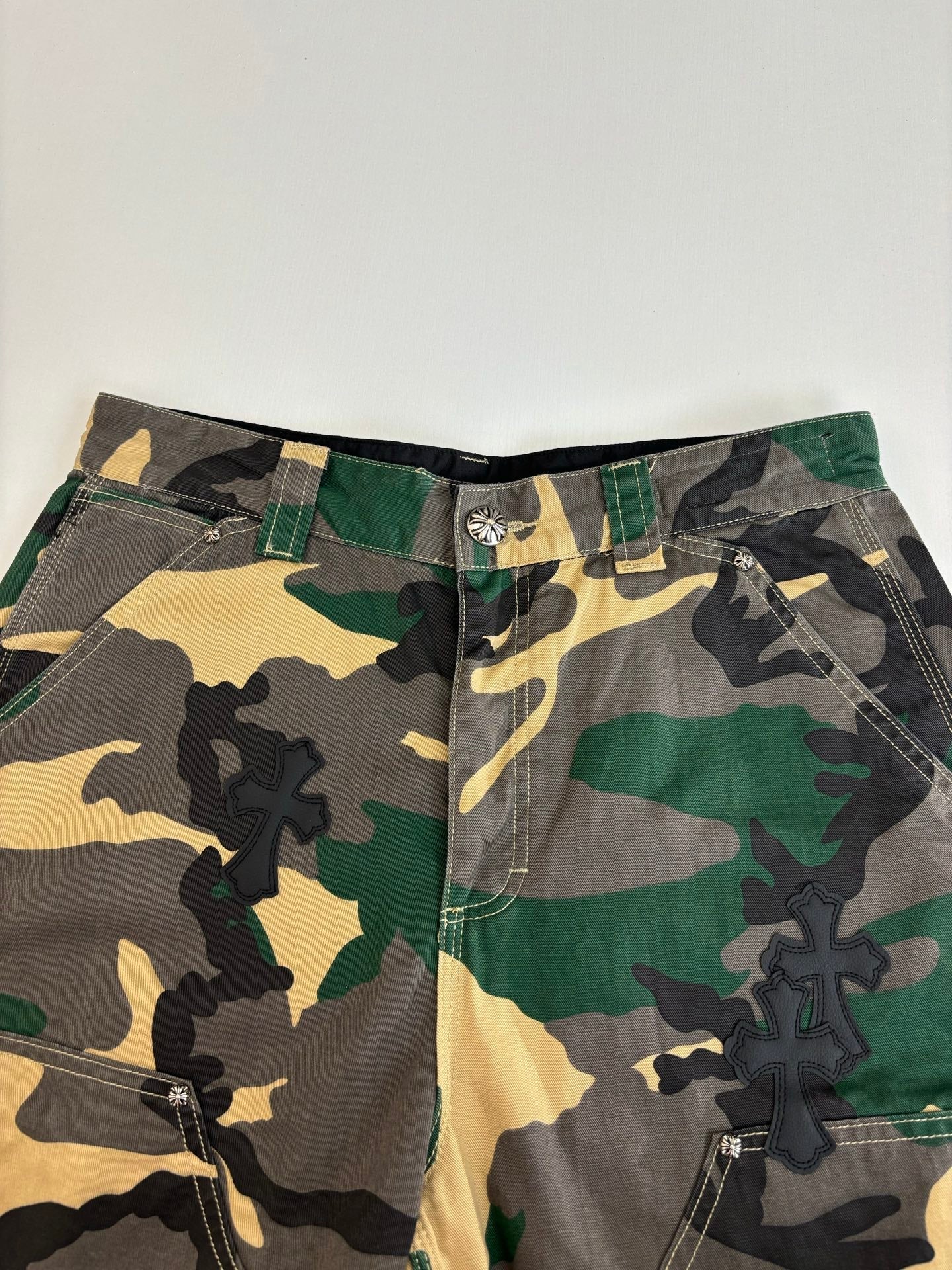 Chrome Heart Camo Shorts