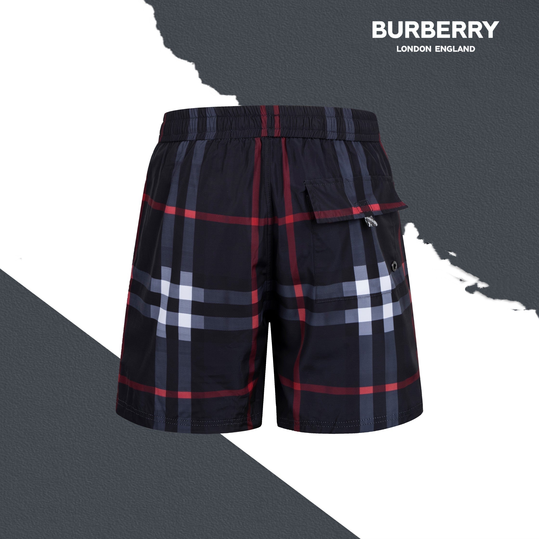 Burberry Check Beach Shorts