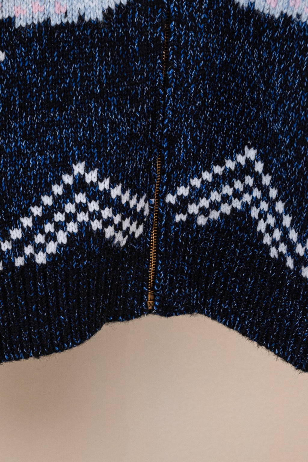 LV Pharrell &  Nigo Collection Zipper Knit Jacket