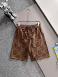 Gucci shorts with back patch pocked