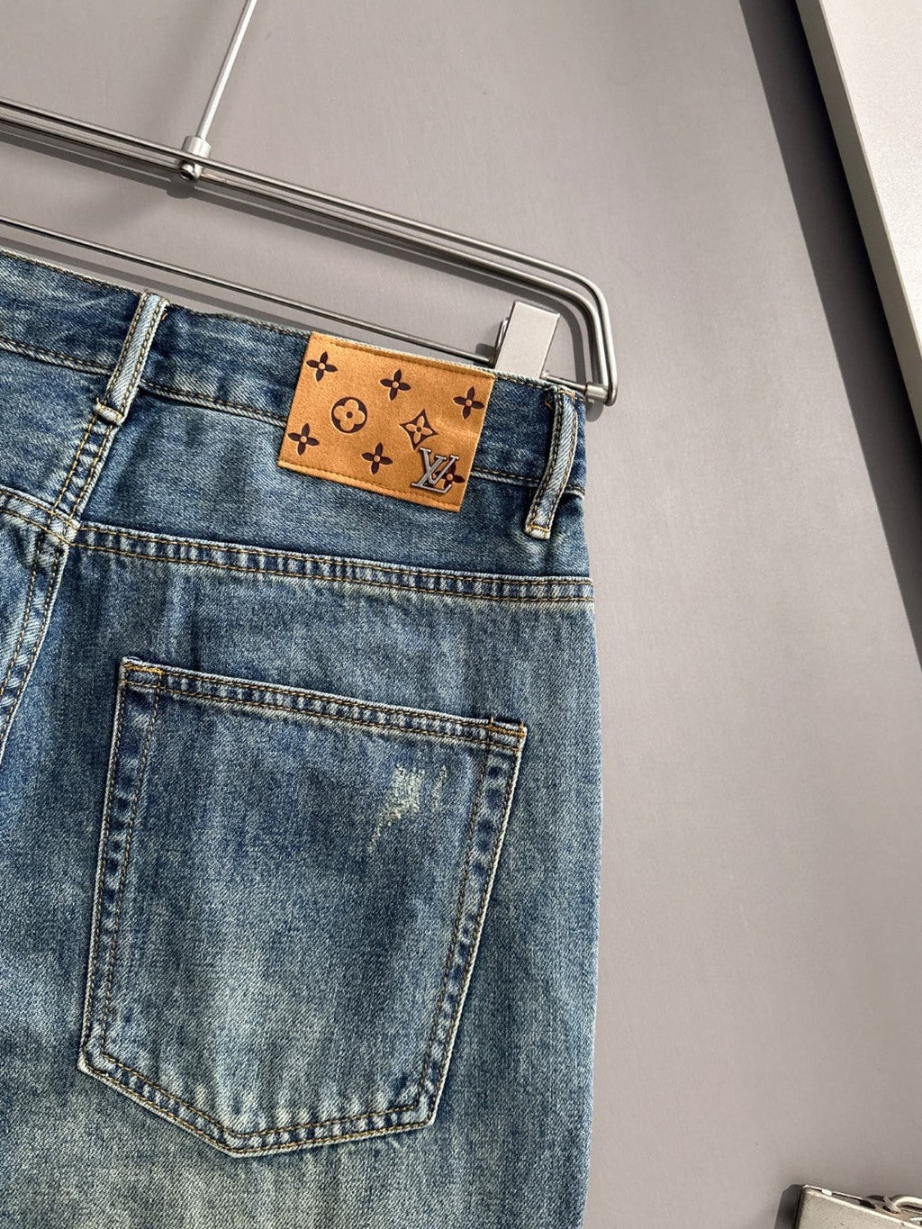 LV Denim Shorts