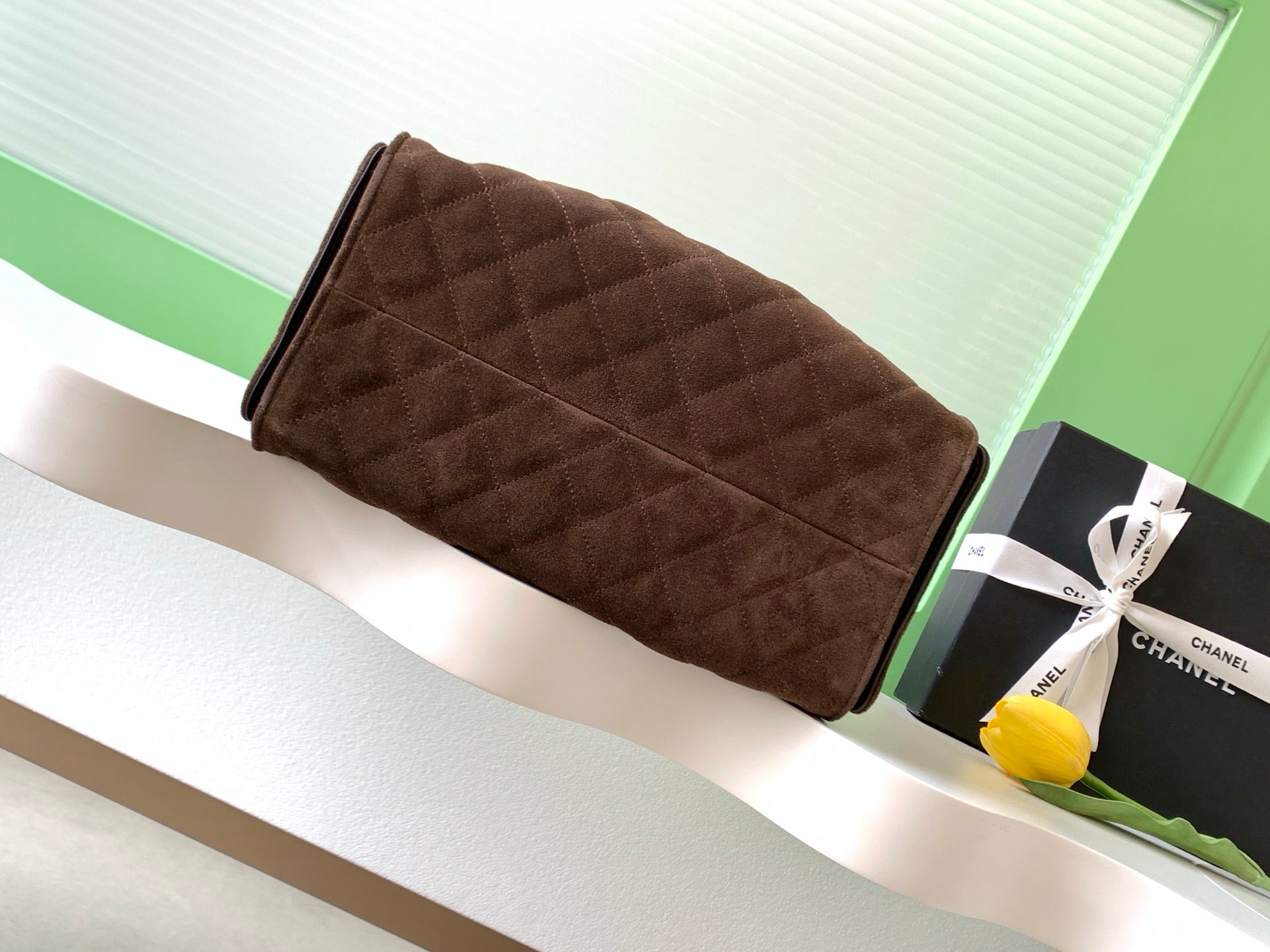 Chanel Bag with frosted Leather