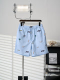 LV Strip/Animal Shorts