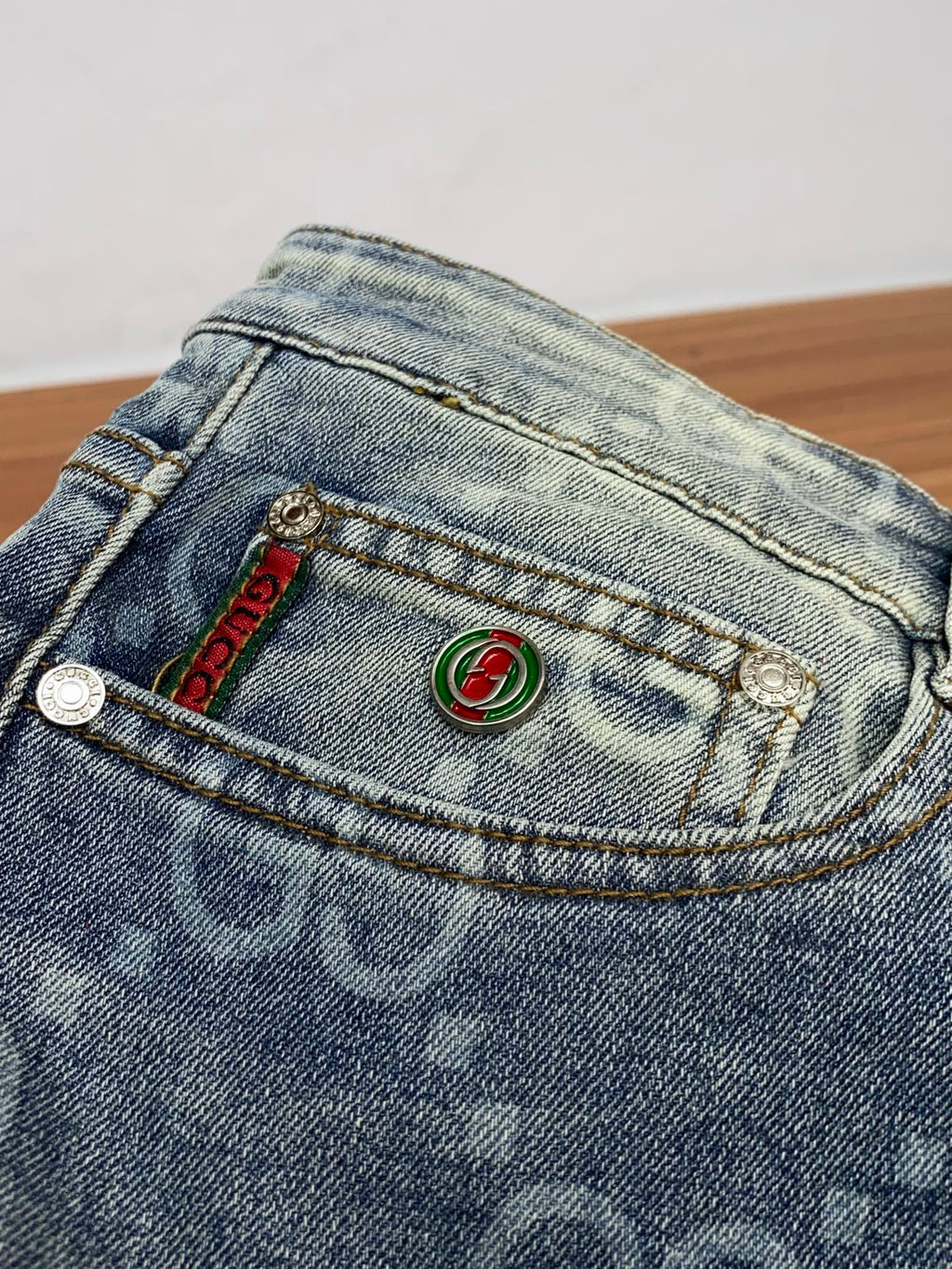 Gucci Straight Leg Jeans