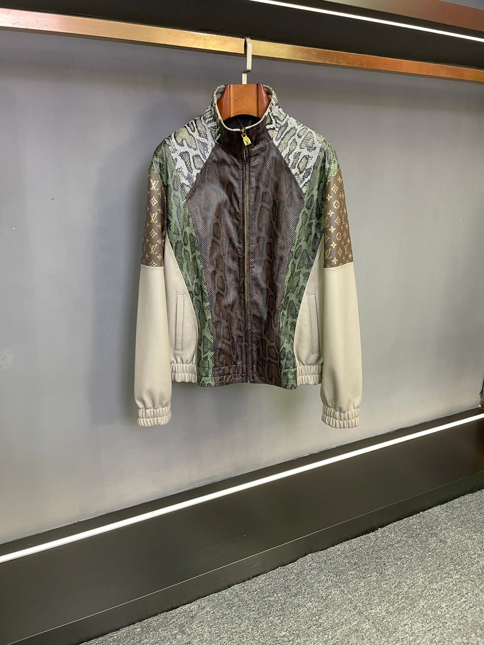 LV × Pharrell Williams Leather Jacket