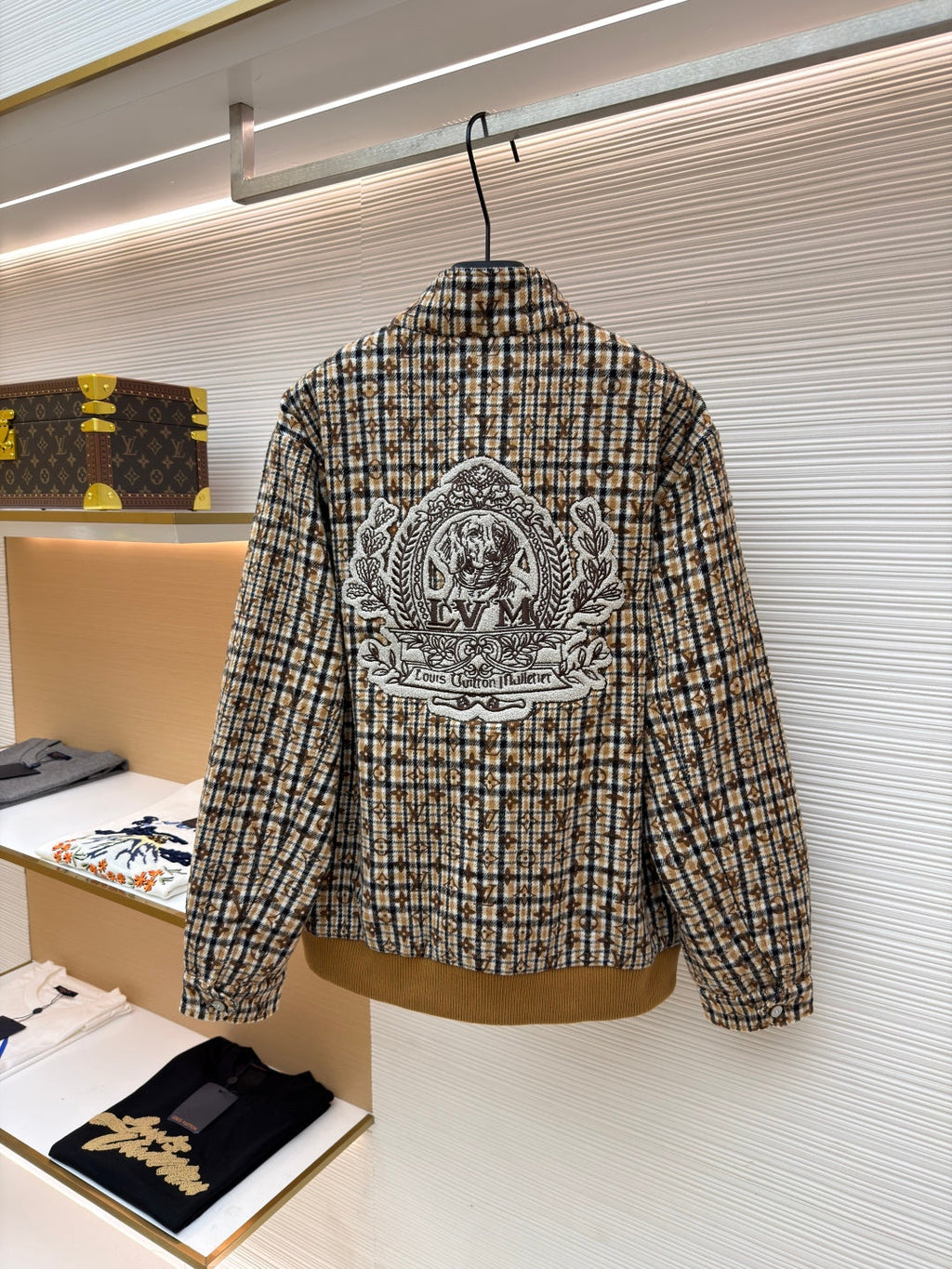 LV Houndstooth Monogram Jacket