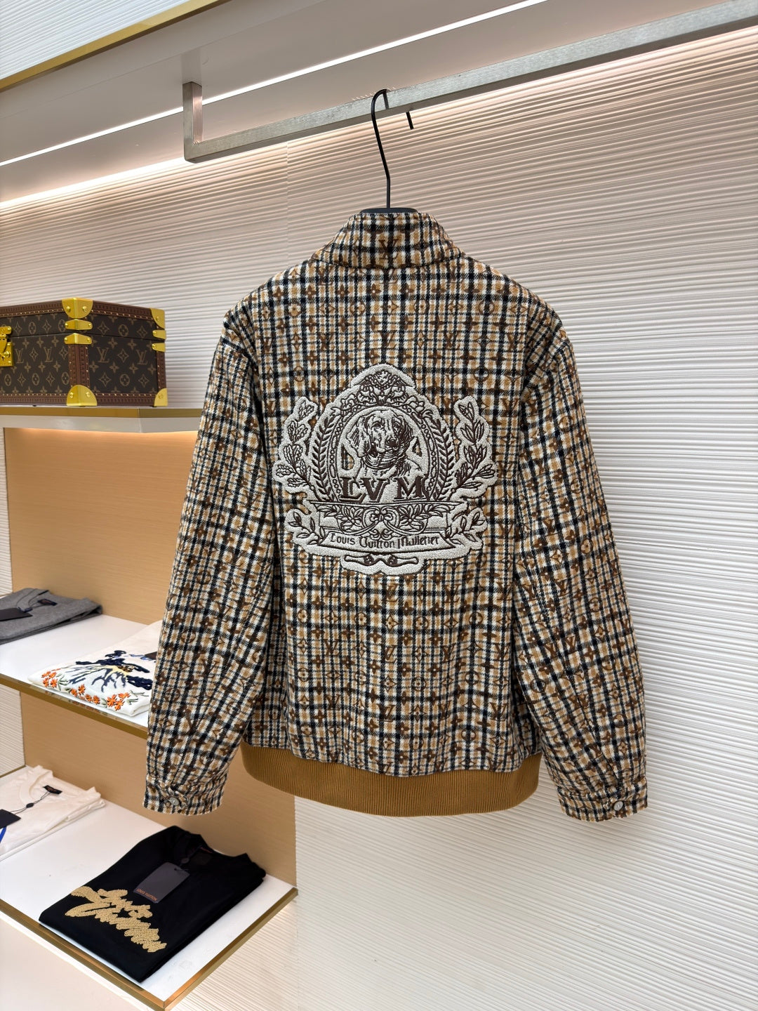 LV Houndstooth Monogram Jacket