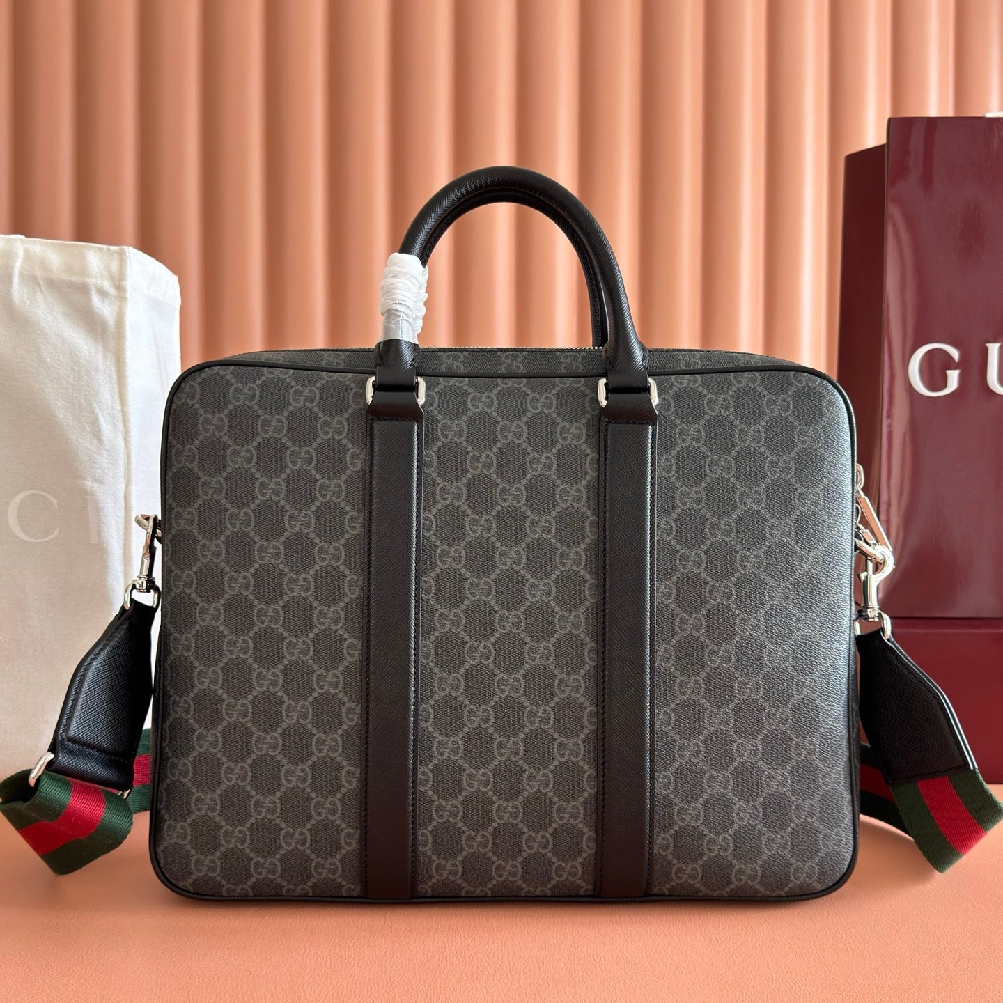 Gucci Briefcase W/Shoulder Strap