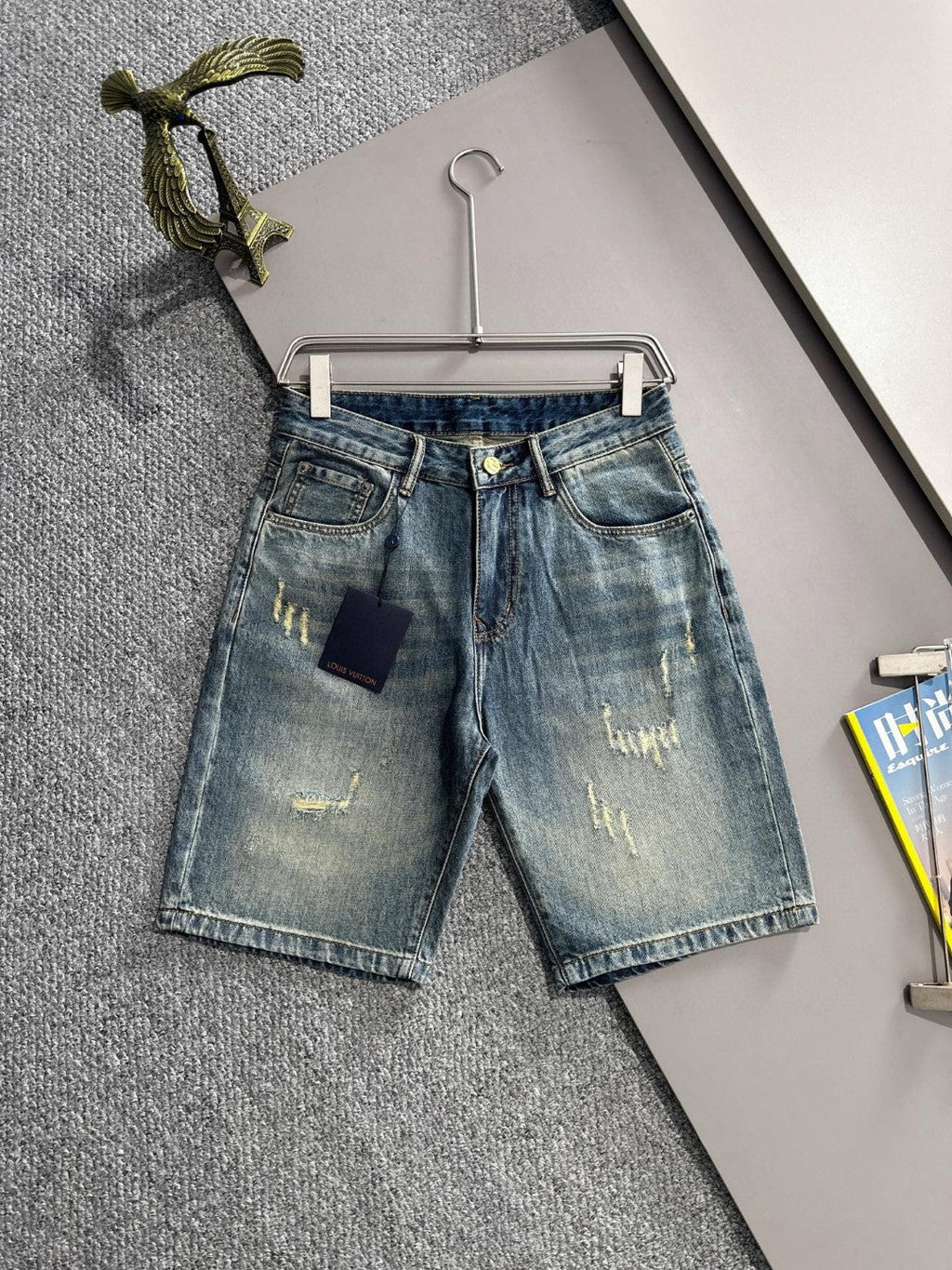 LV Denim Shorts