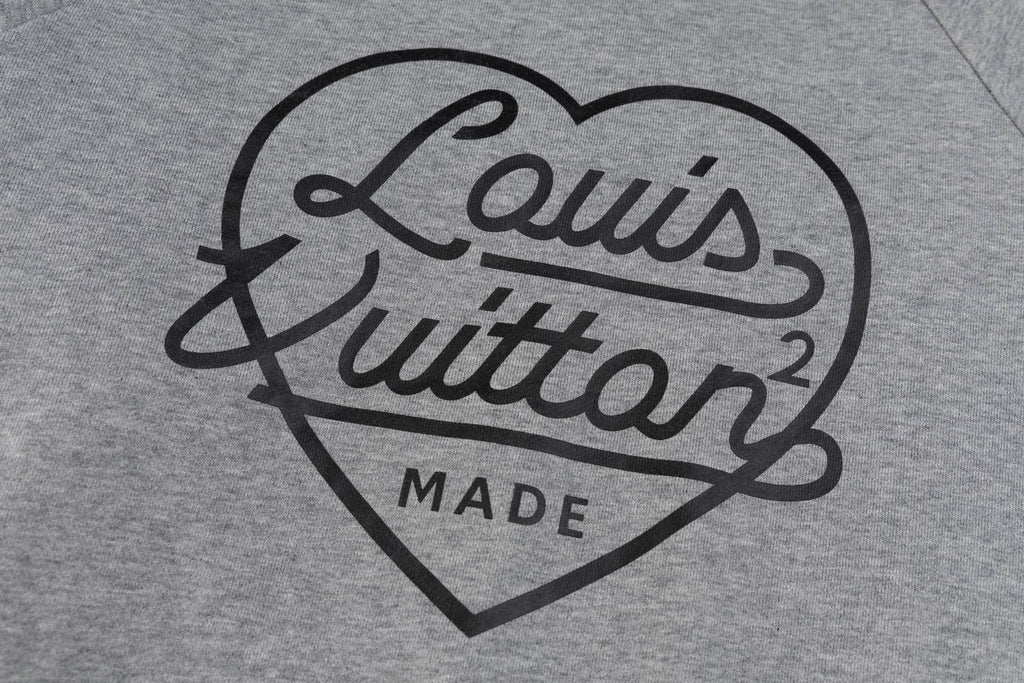 LV Heart Letter Crewneck Sweatshirt