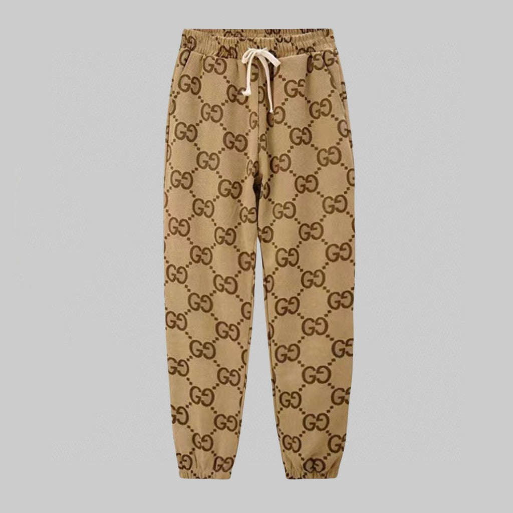 Gucci Double G Jacquard Jogger Casual Trousers