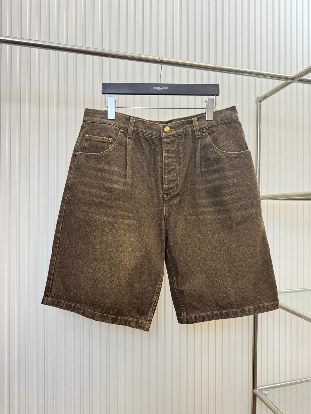 LV Denim Shorts