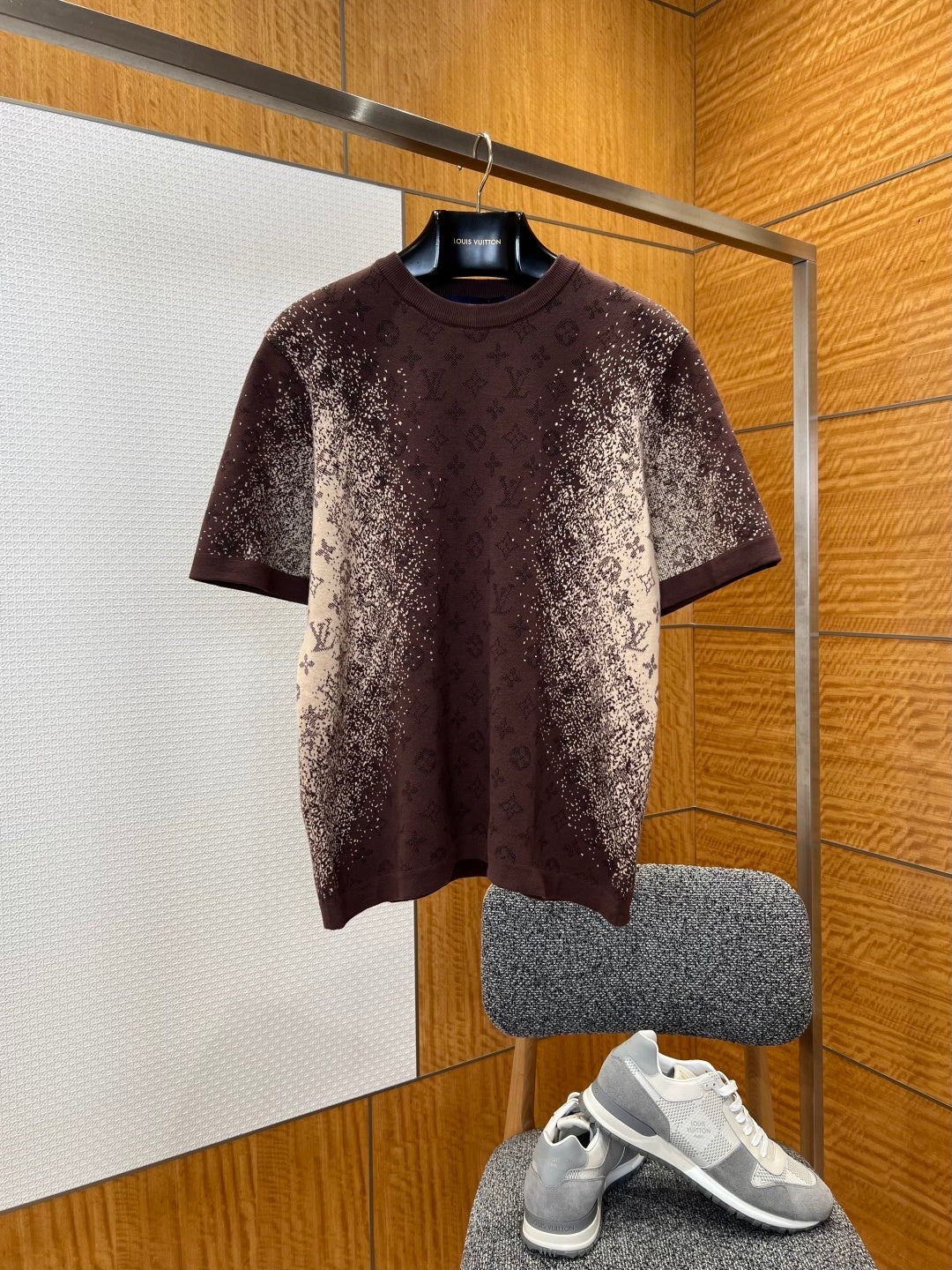 LV Gradient Jacquard Knit Sweater