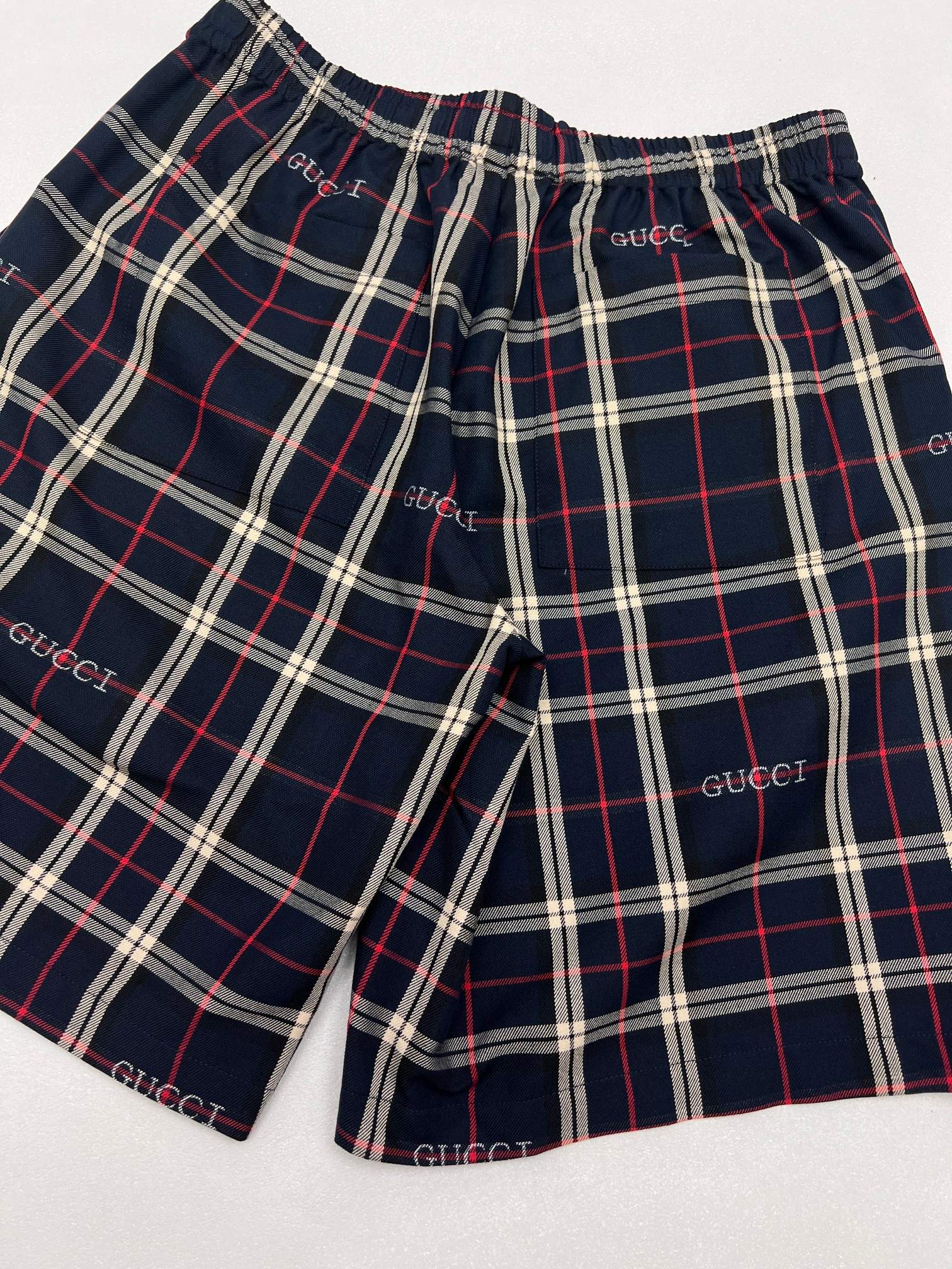Gucci Plaid Shorts