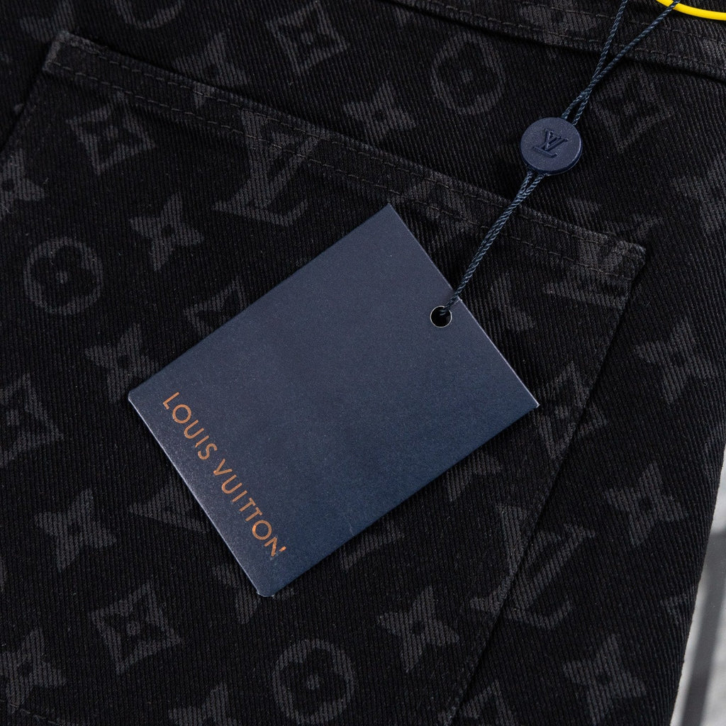 LV Denim Shorts