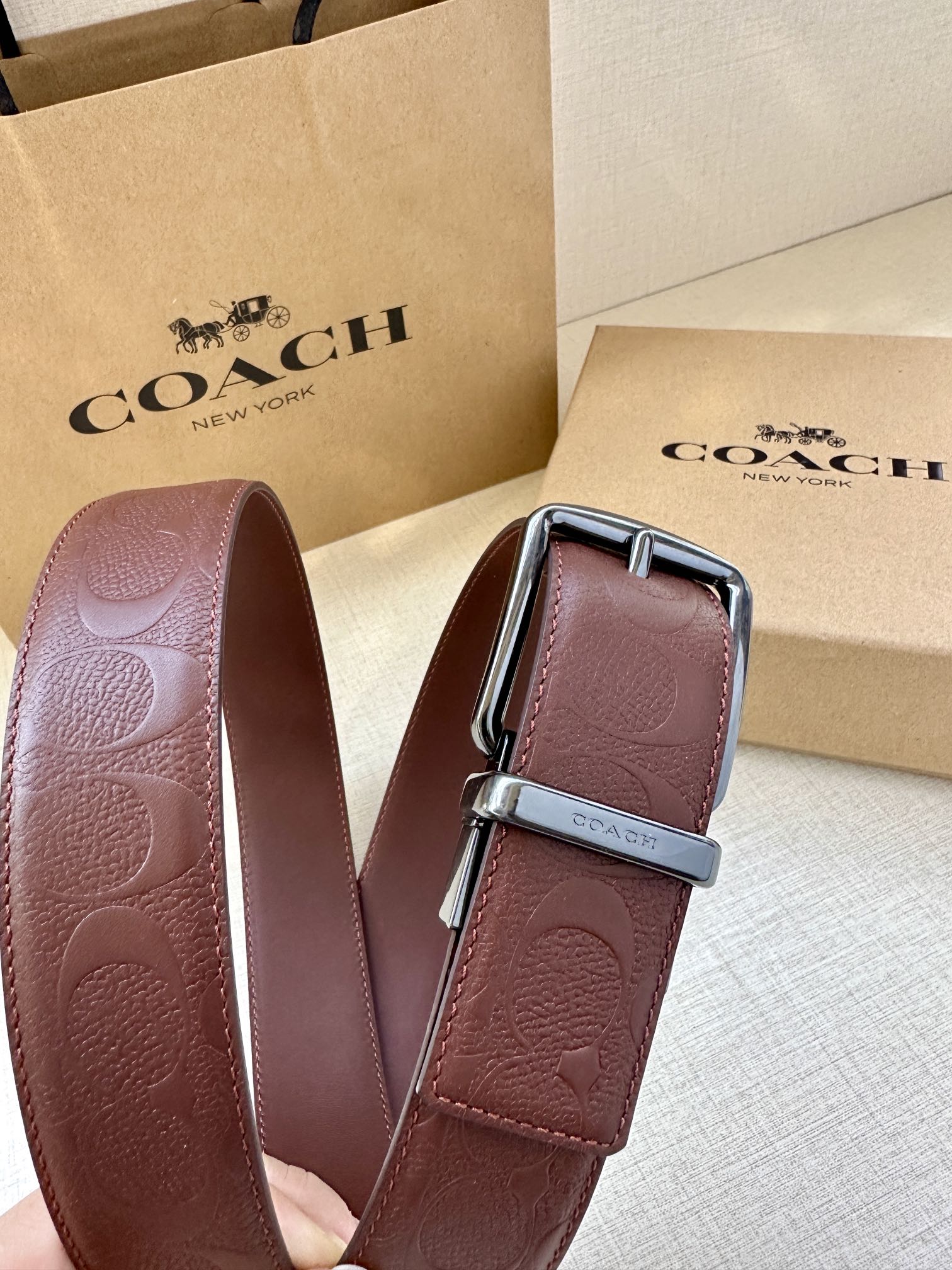Men's Coach Belt