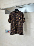 LV camo pattern T shirt