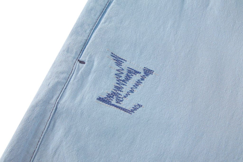 LV Cotton Embroidered Shorts