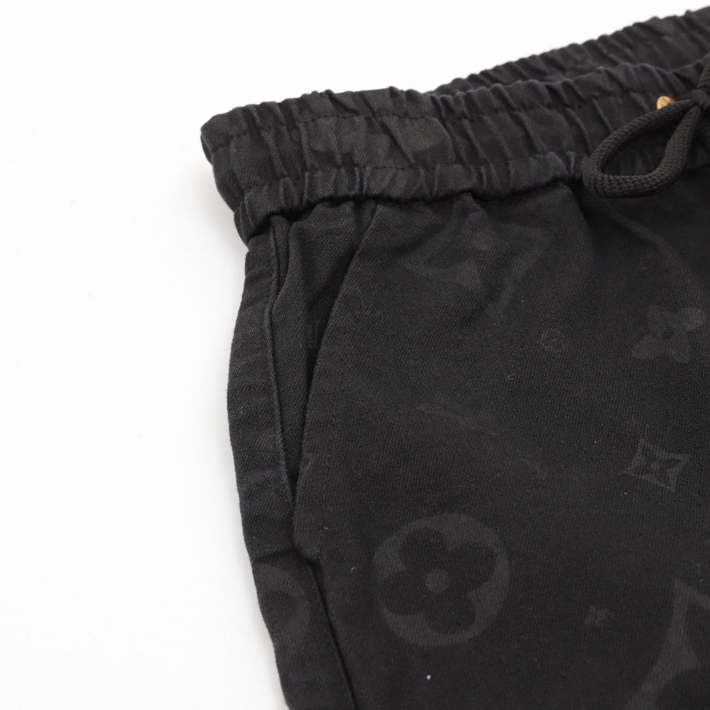 LV Monogram Print Shorts