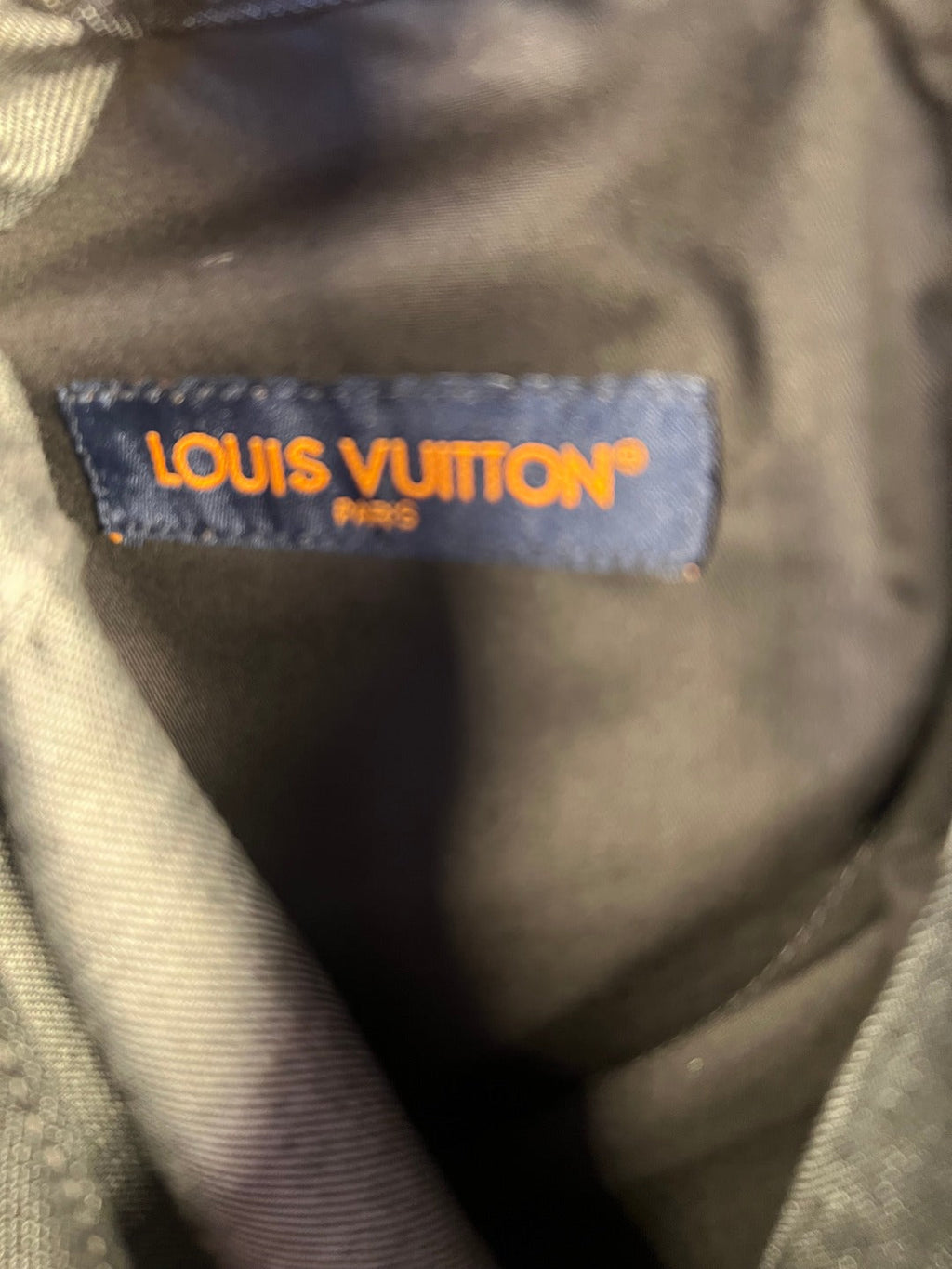 LV Raffia Denim Shorts