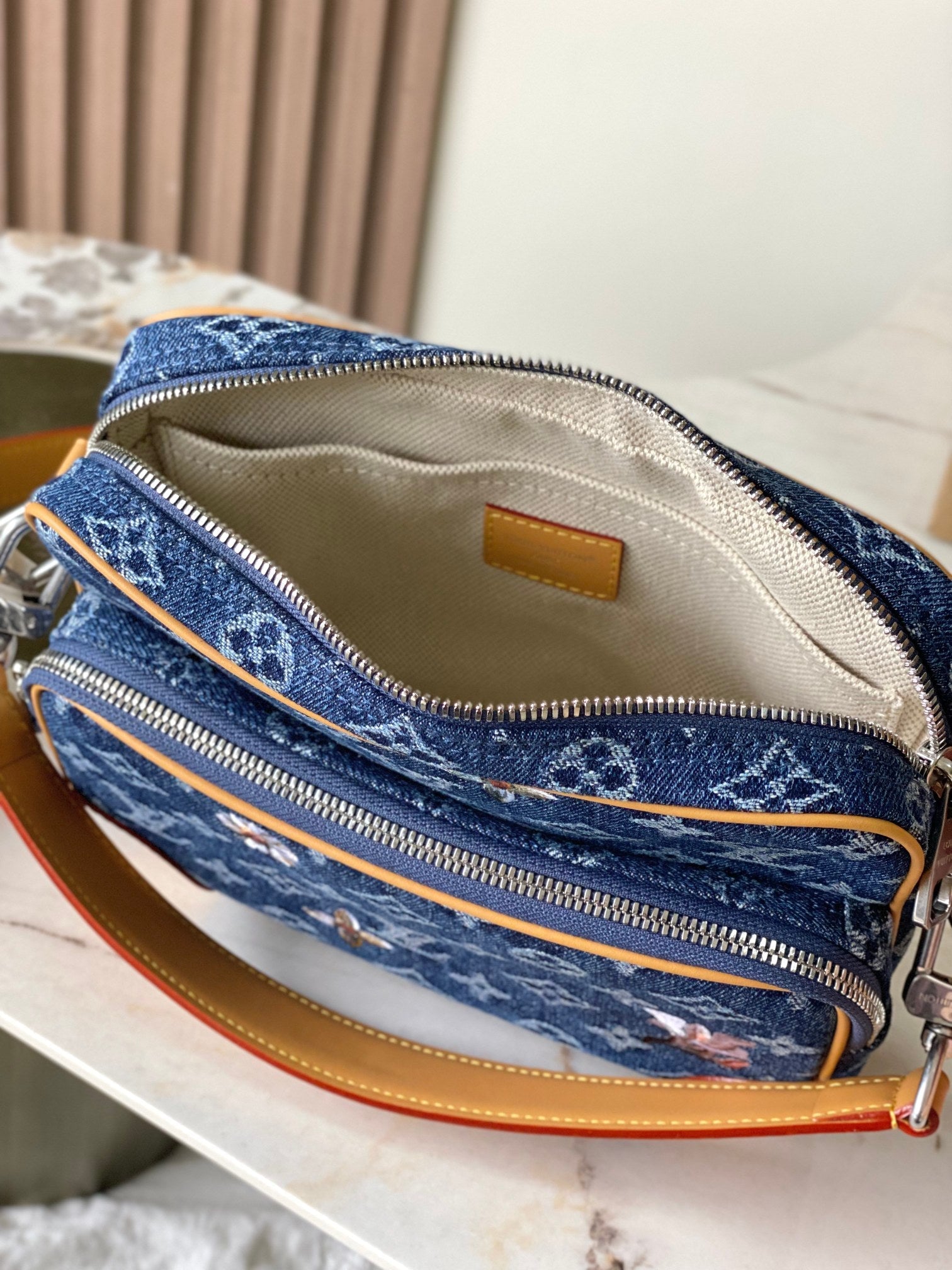 LV Denim Handbag