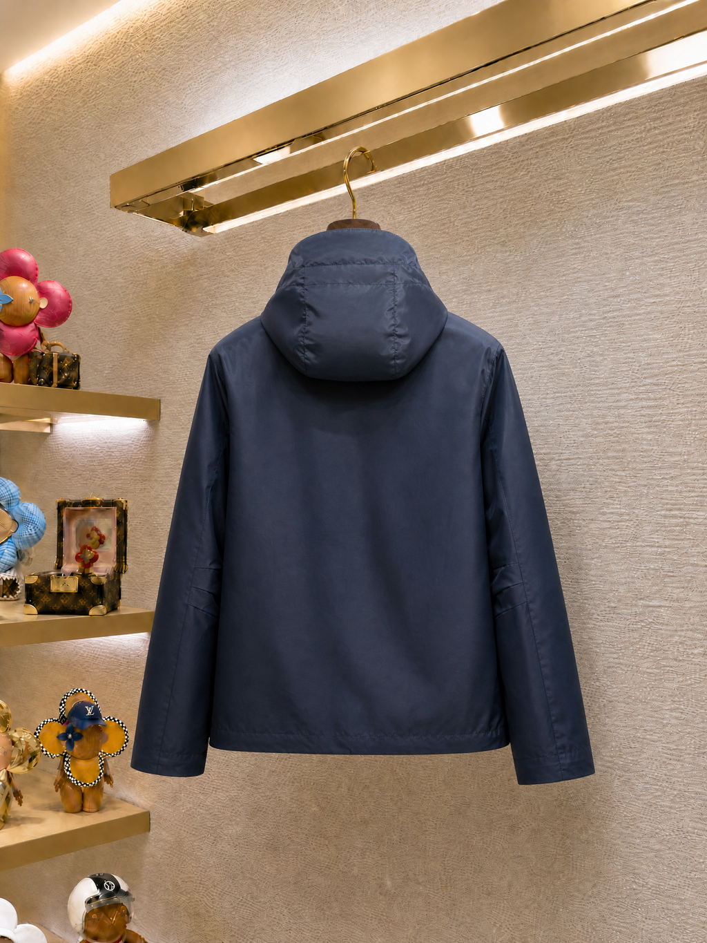 Gucci Embellished Twill Nylon Jacket