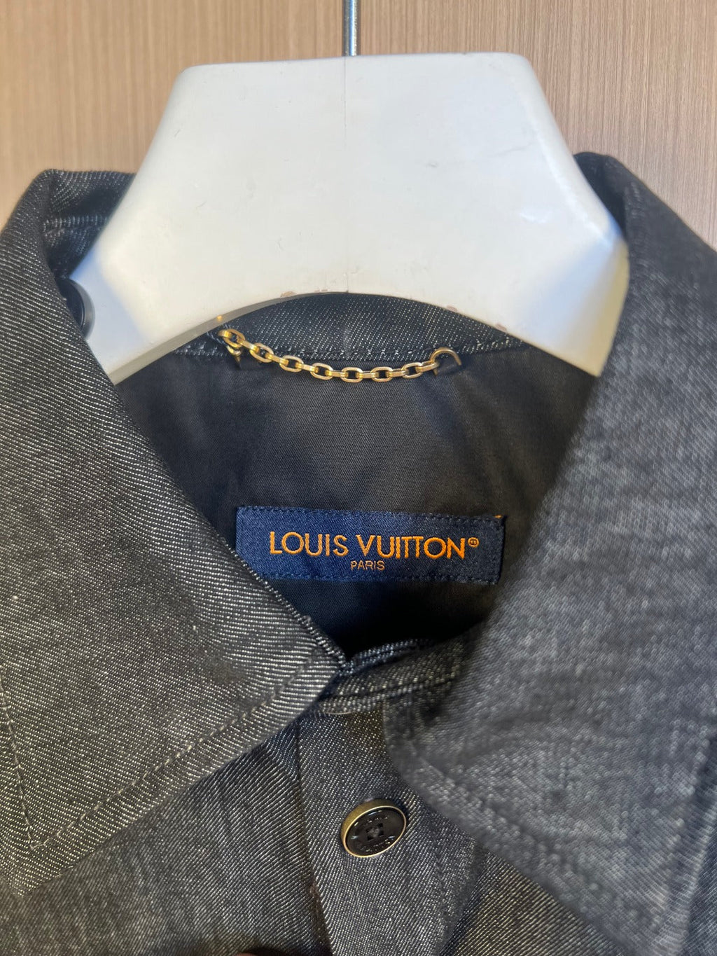 LV Raffia Denim Shirt