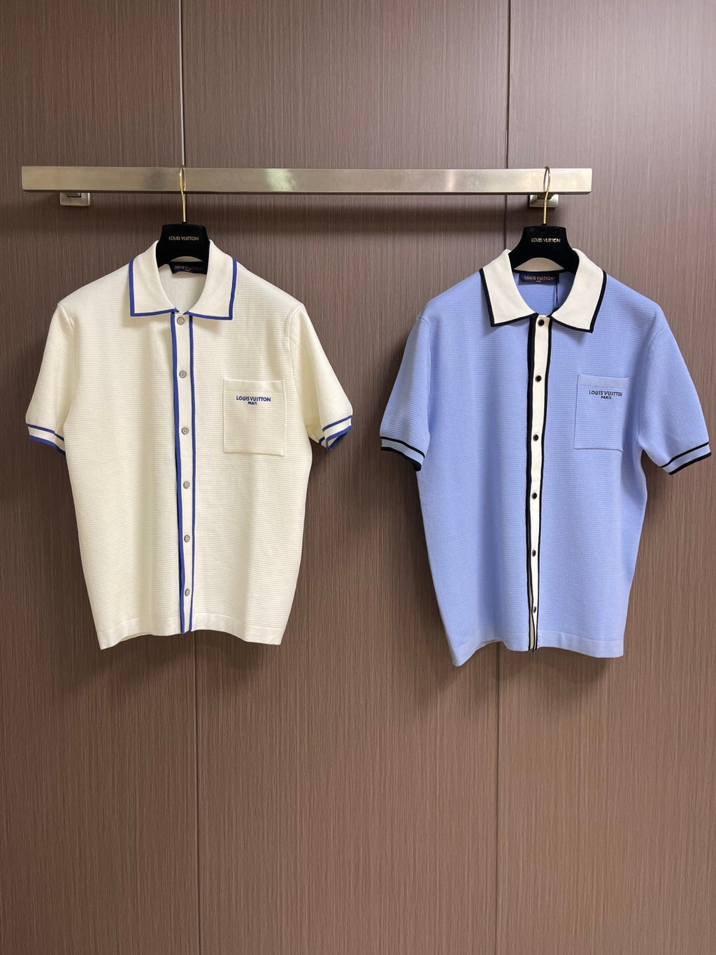 LV Embroidered Knit Shirt