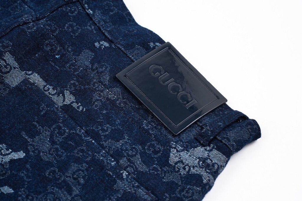 Dark Blue Camo Gucci jeans