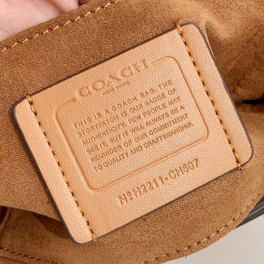 Coach Canvas Shoulder Bag