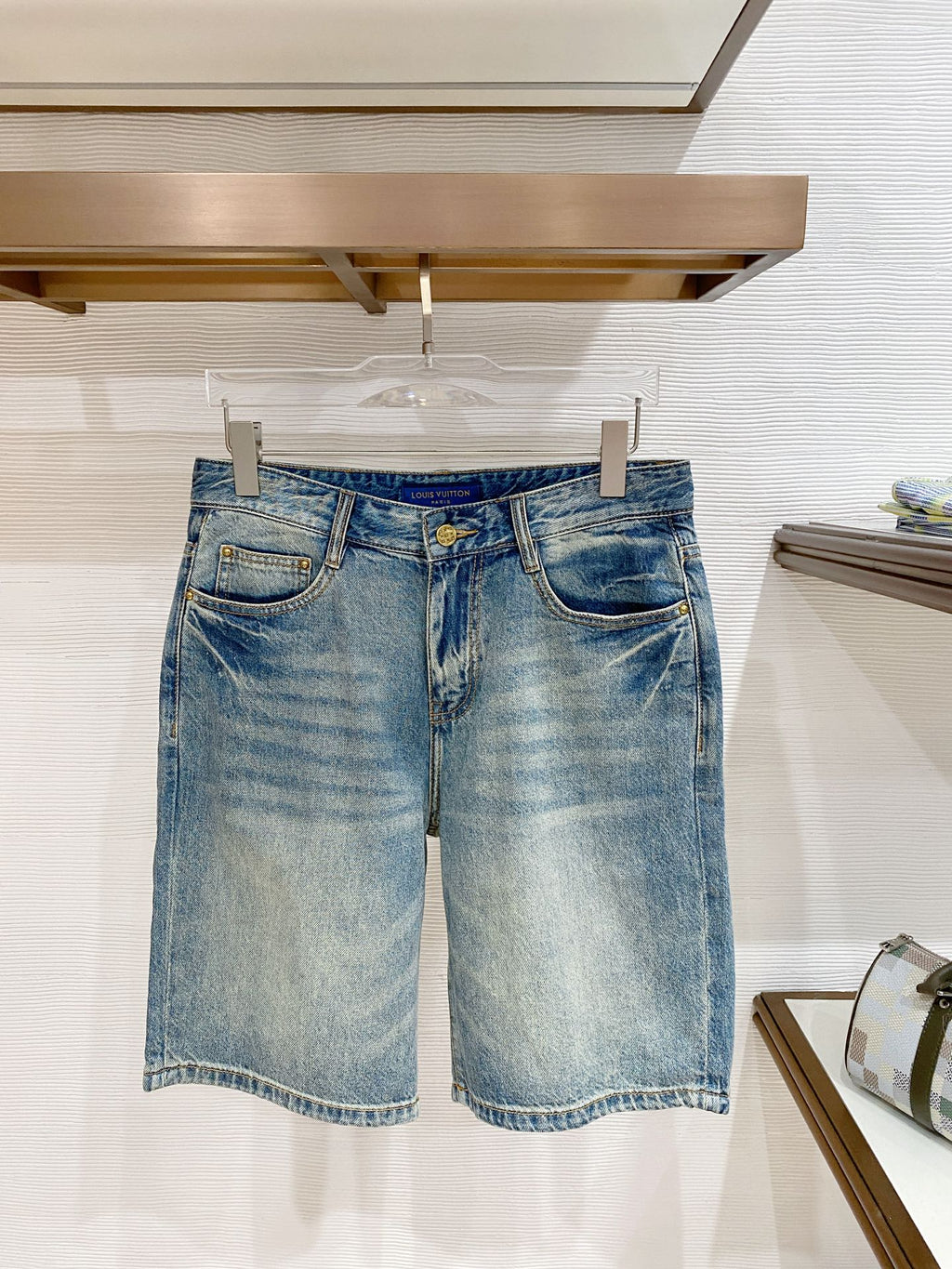 LV Denim Shorts