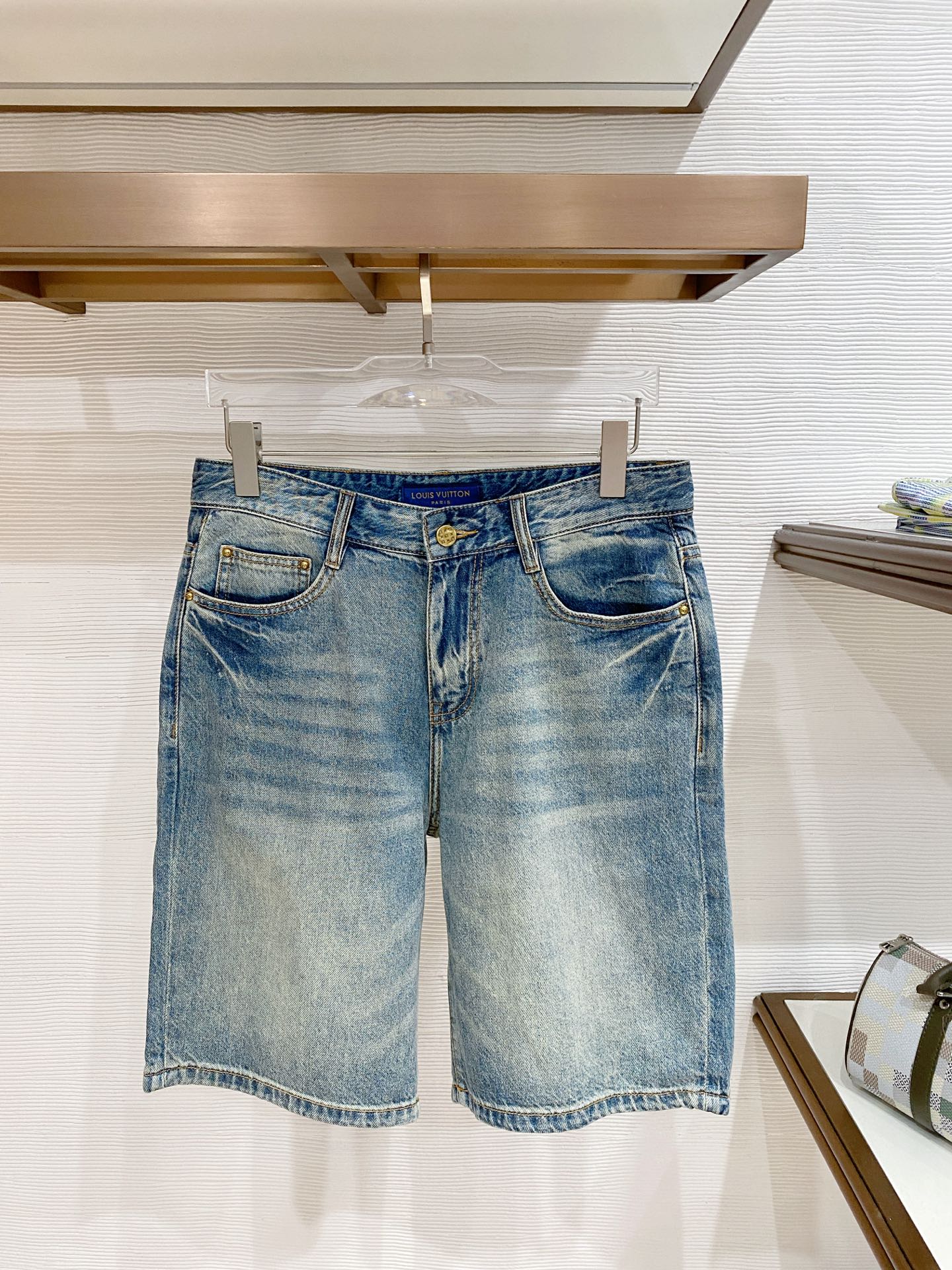 LV Denim Shorts