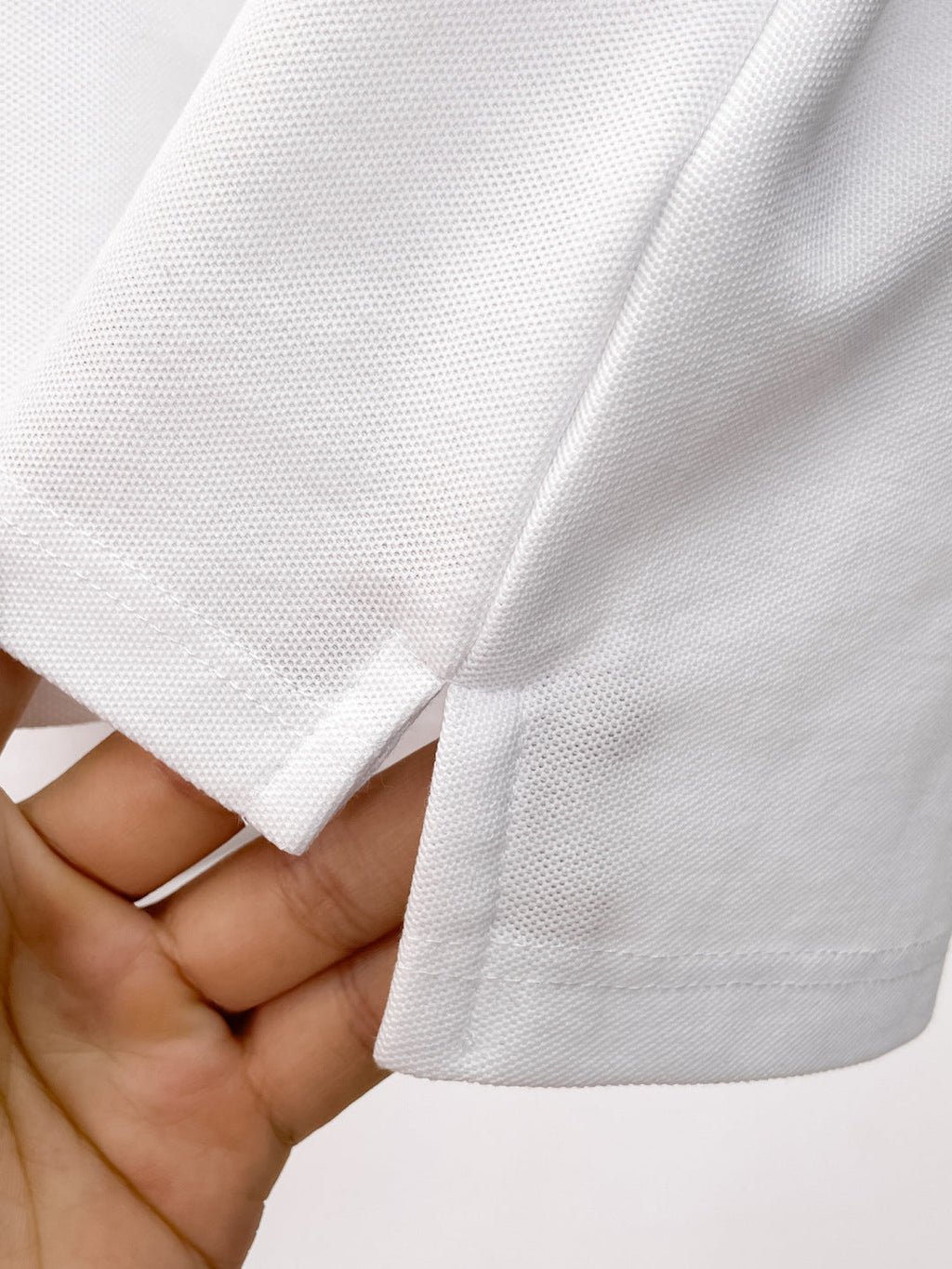 Burberry Embroidered Collar Polo Shirt