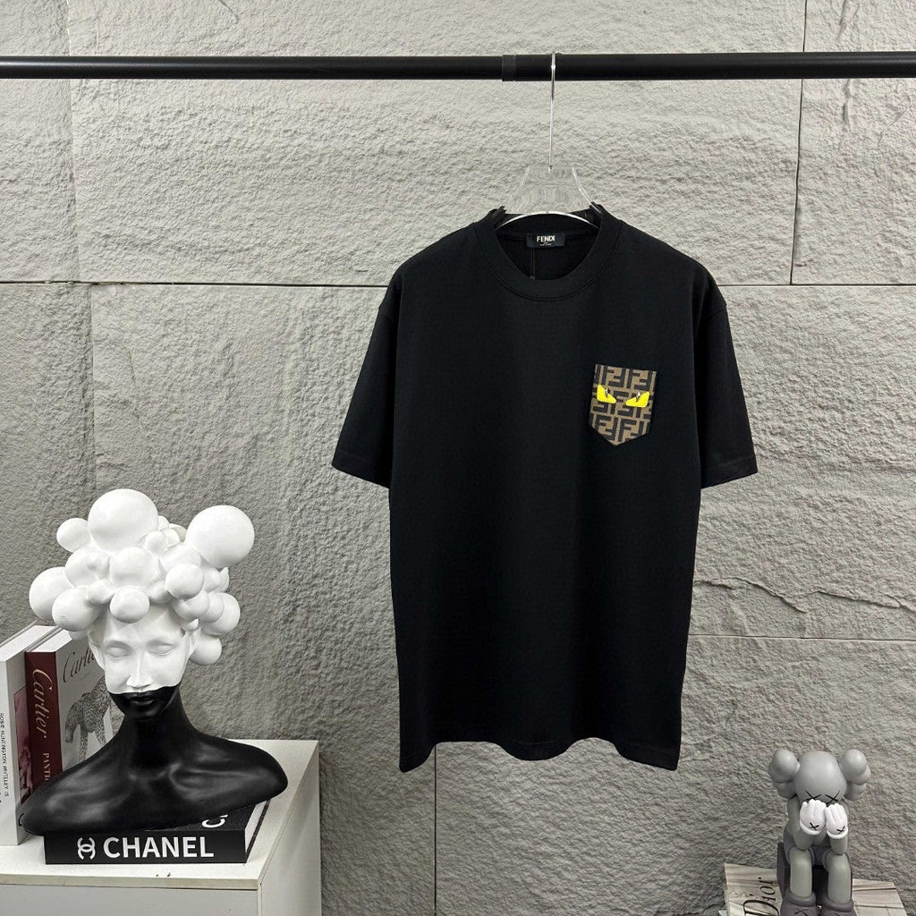 Fendi 3D Embroidered T-Shirt