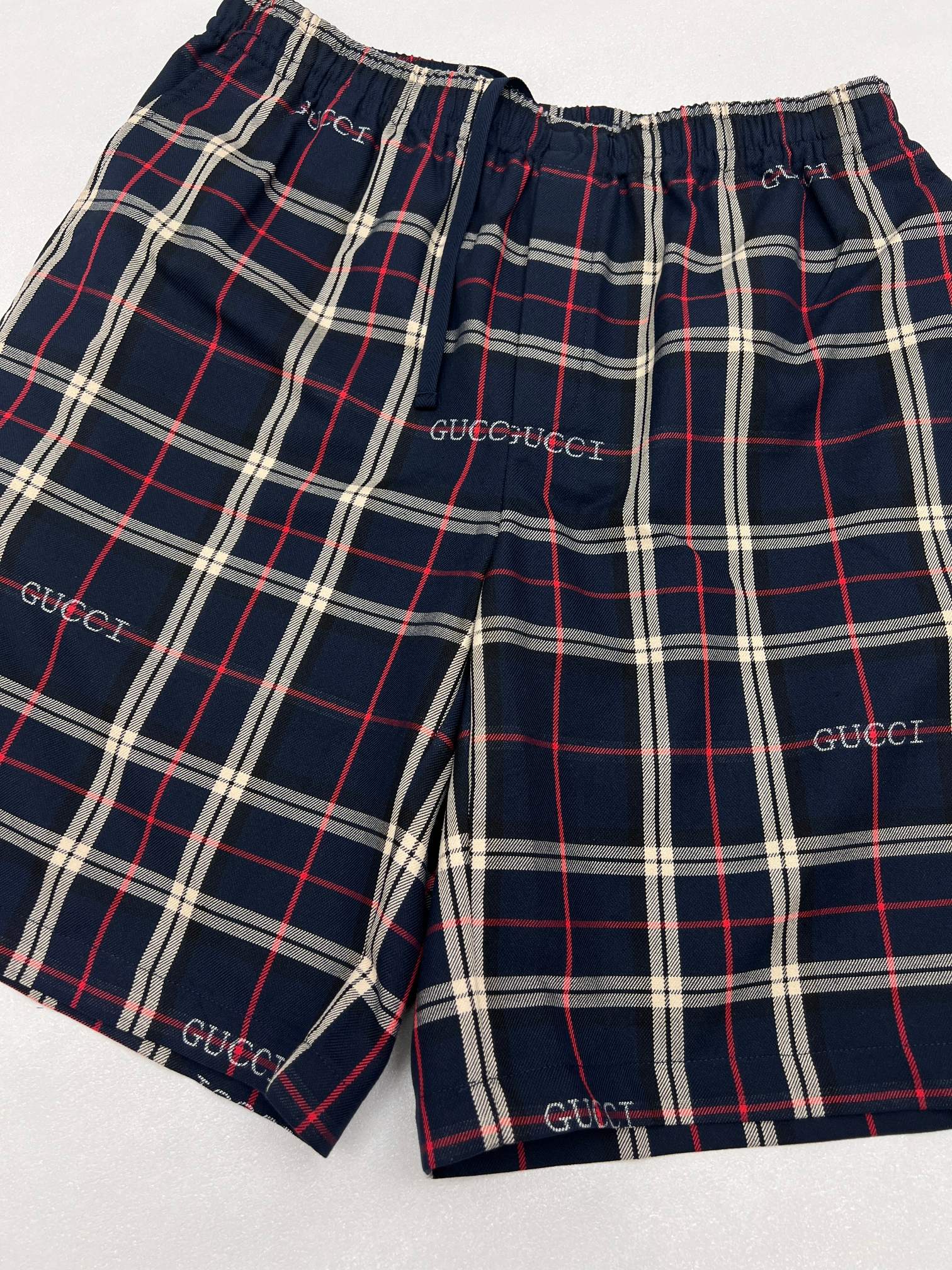 Gucci Plaid Shorts