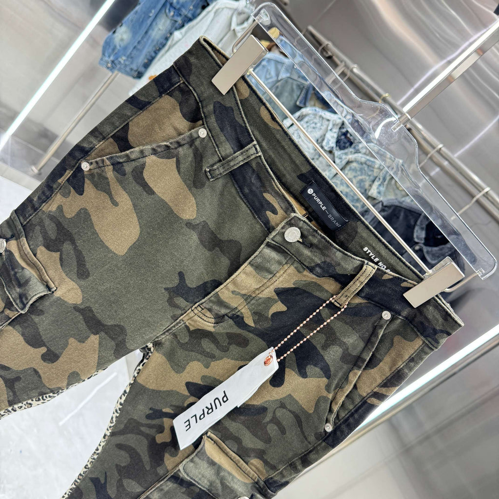 Purple Brand Camo Jeans