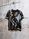 LV Jacquard Crew Neck T-Shirt
