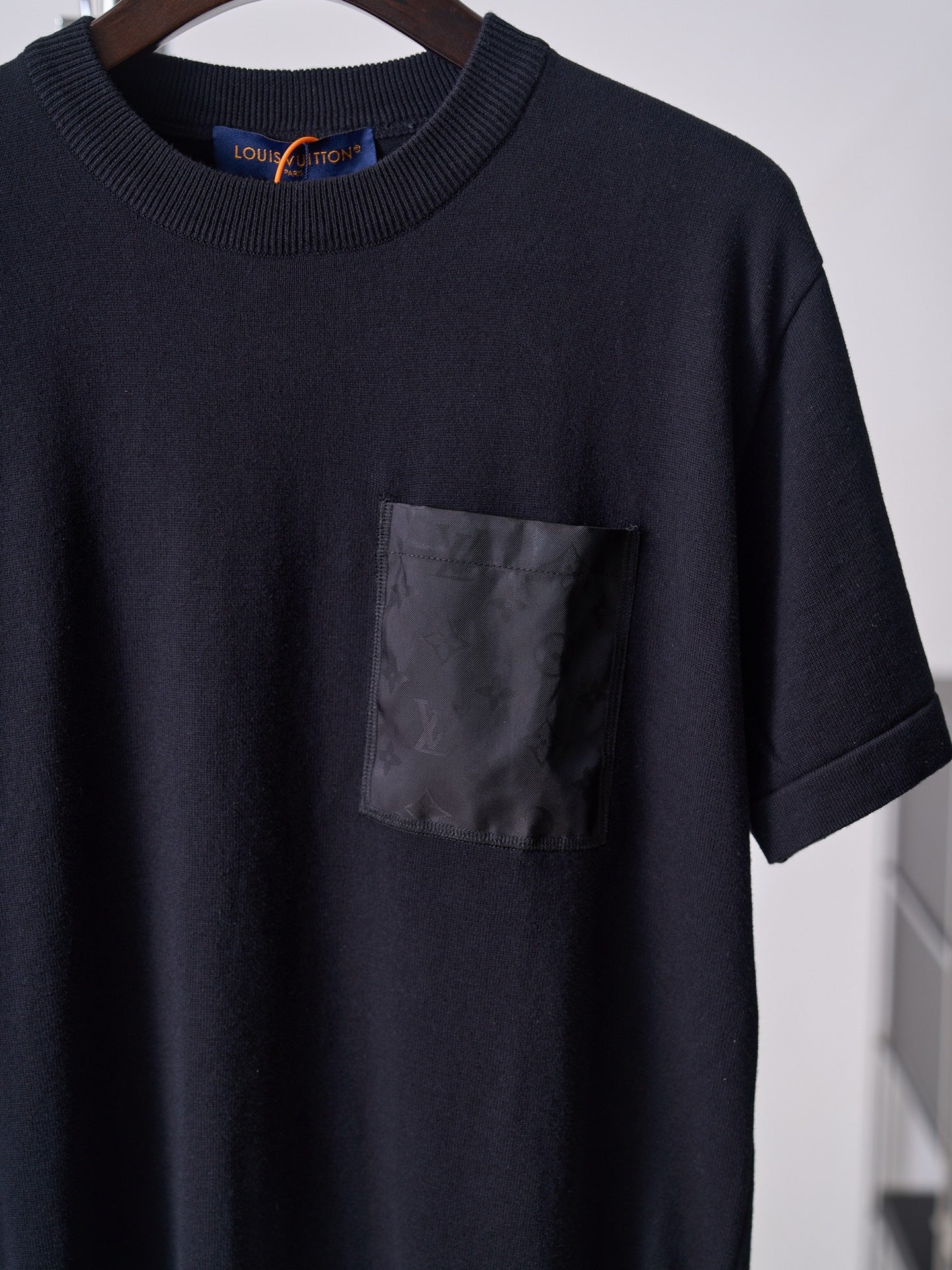 LV Patchwork Knit T-Shirt