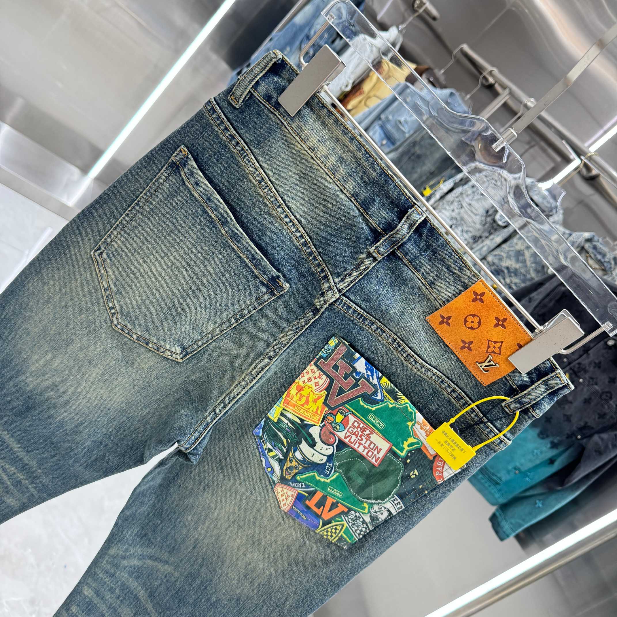 LV Straight-Leg Jeans