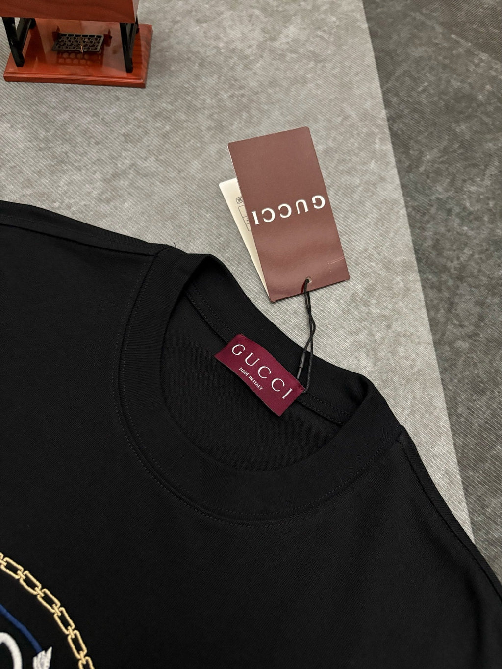 Gucci embroidered Cotton T-Shirt